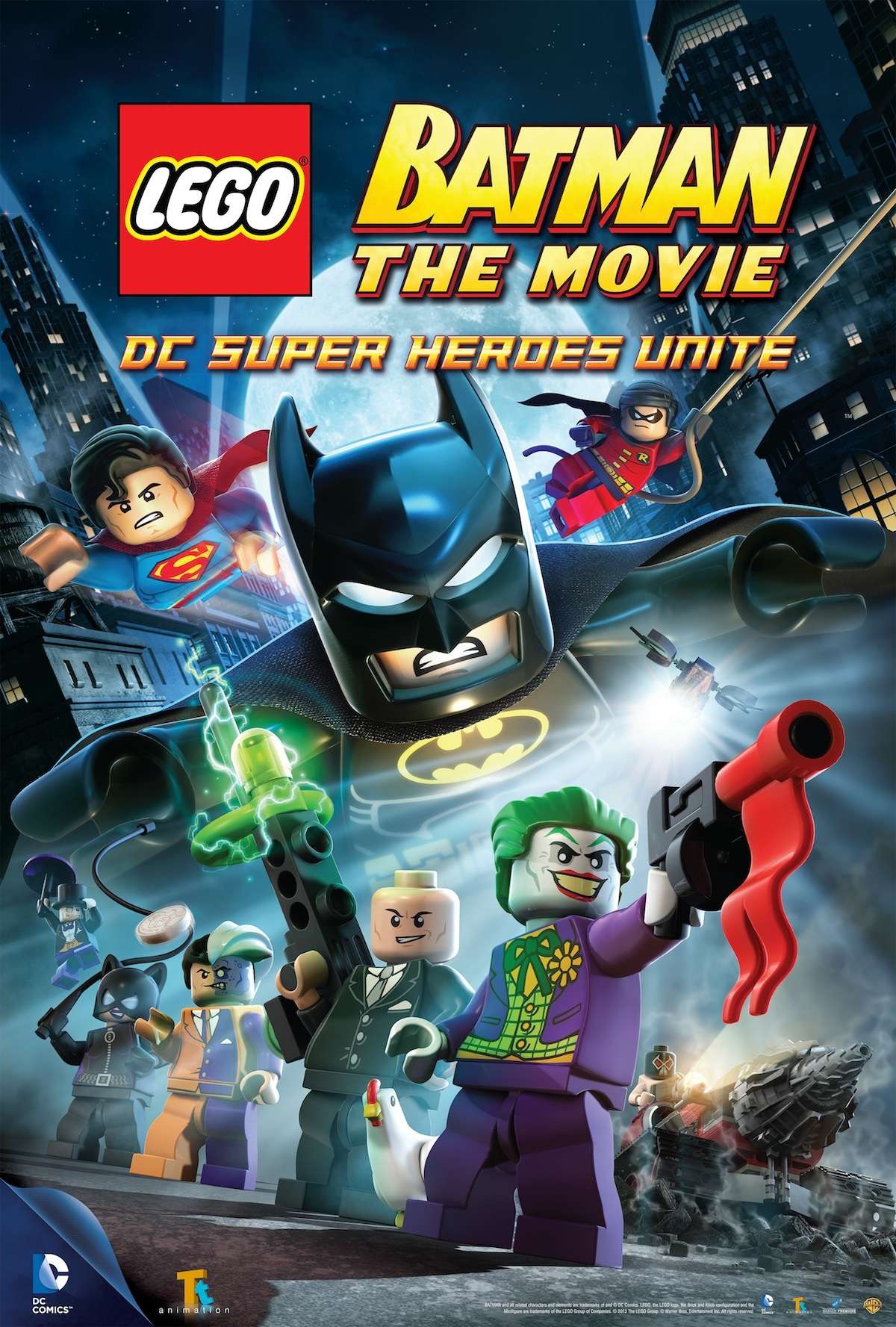 Lego Batman The Movie DC Superheroes Unite - 2013 DVDRip XviD - Türkçe Altyazılı Tek Link indir